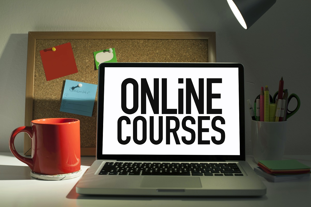 online course concept