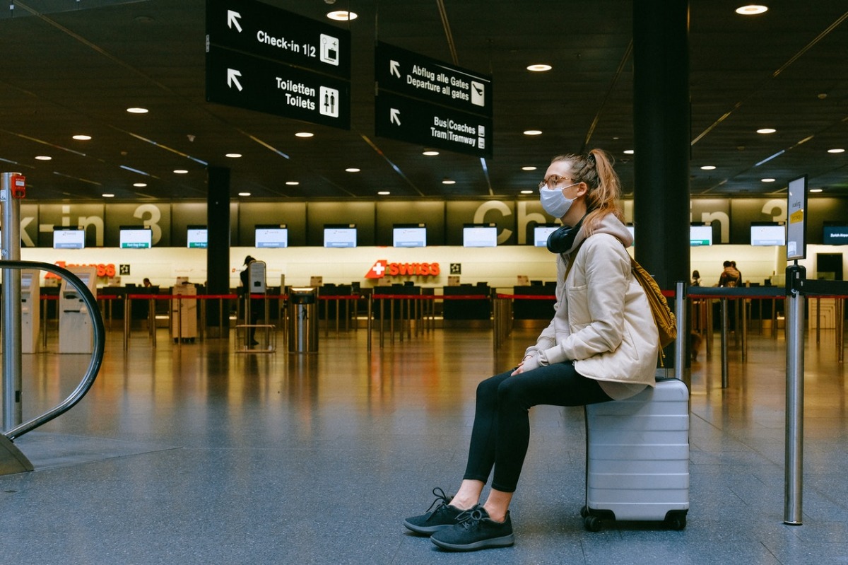 woman at the airport
