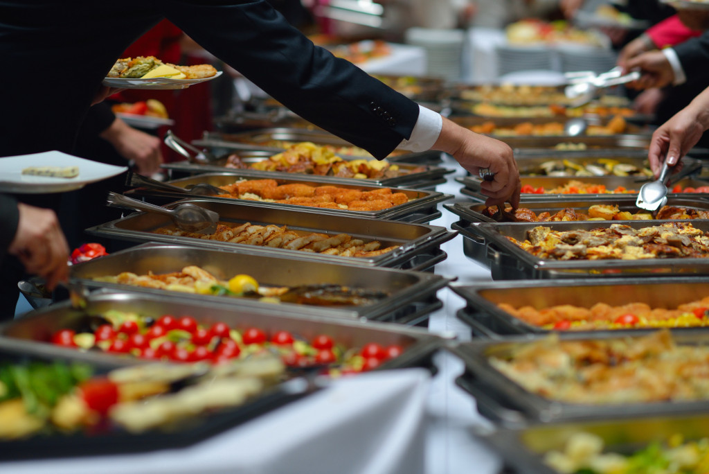 Catering services for events