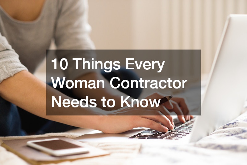 10 Things Every Woman Contractor Needs to Know